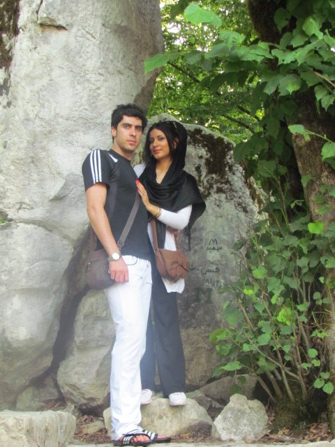 عکس شهرام محمودی و همسرش
